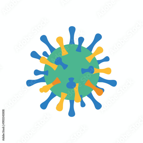 Virus Cell Illustration
