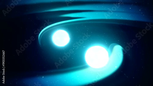 Merging neutron stars. Supercomputer simulation