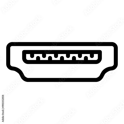 hdmi port icon