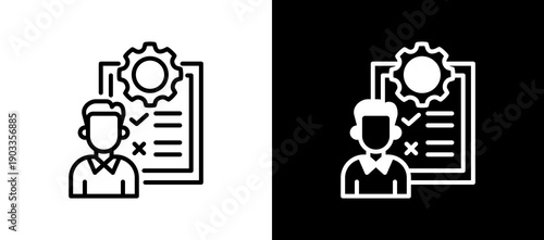 Operation Management linemixed icon