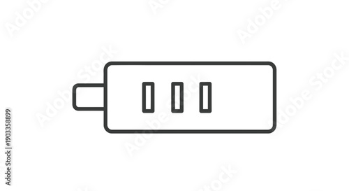 Battery level indicator icon