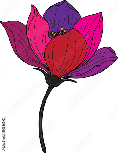 Minimalist placeholder for a vector file icon or document preview