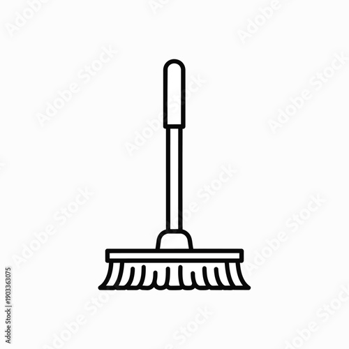 Clean Room Broom Icon