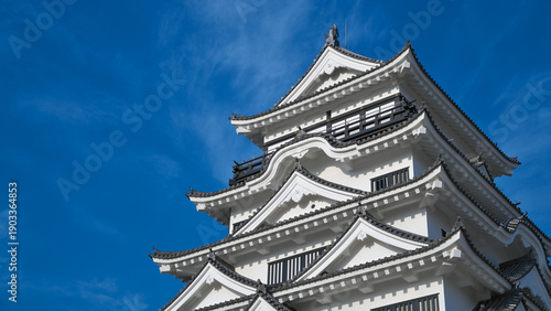 Bild auf Leinwand 福山城の天守閣（Fukuyama Castle）2