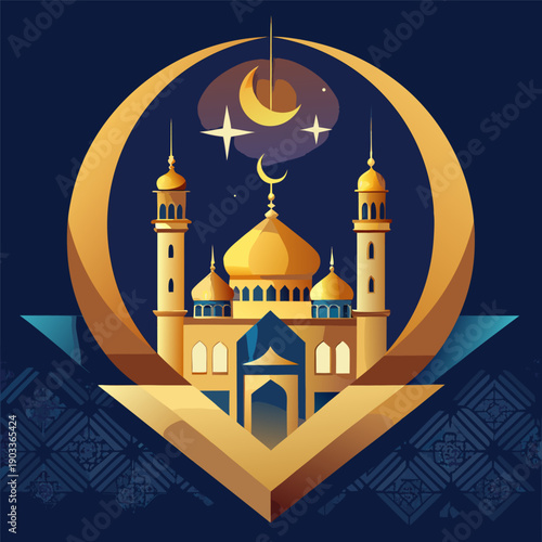 Spiritual Eid Celebration at Dusk