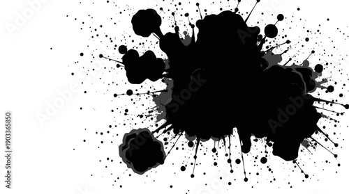 A modern artistic portrait with partial facial features visible against a black background,