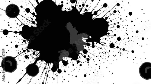 A sleek black steel railway track extends forward with clear details,