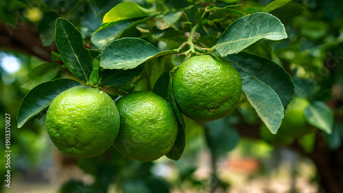 Wallpaper Mural Fresh Sweet Lime Mosambi Fruits Growing Naturally on Tree Torontodigital.ca