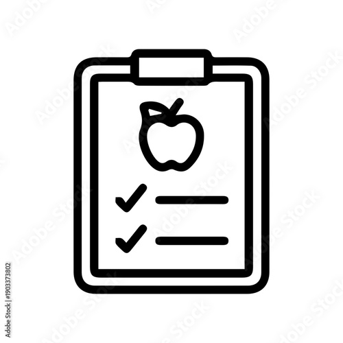 Healthy Diet Plan Icon