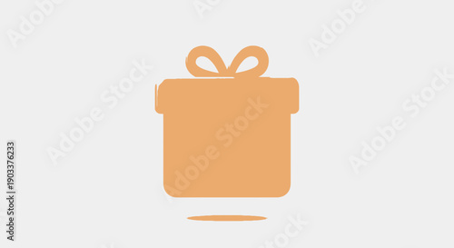 gift box icon, present symbol