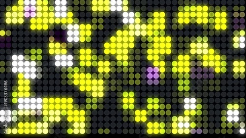 Digital shine ball design, high tech data flow, cyber technology animation design