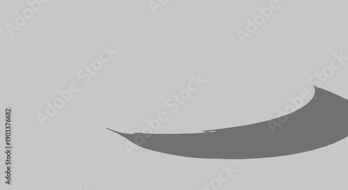 gray banana silhouette