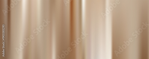 Elegant beige gradient background with soft ivory waves creating a luxurious nude-toned backdrop perfect for minimalist design projects and premium presentations. Vector illustration.