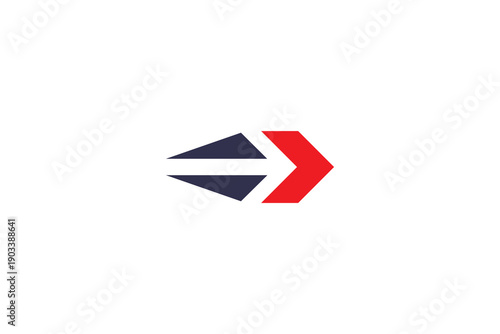 Modern Growth Arrow Profit Logo Template for Finance, Investment, Business Success and Corporate Branding