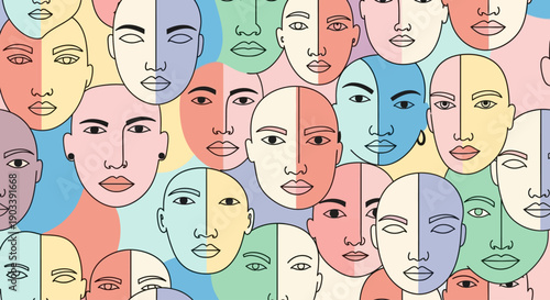 Celebrating International Women's Day with diverse faces together