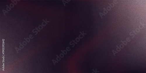 Red black wave background with mesh gradient effect. Vector illustration