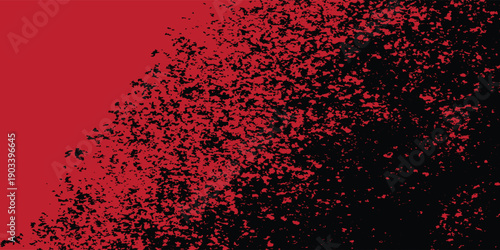 Abstract Japanese retro red paper background, grunge texture, rough handmade paper, faded ink marks, artistic aesthetic