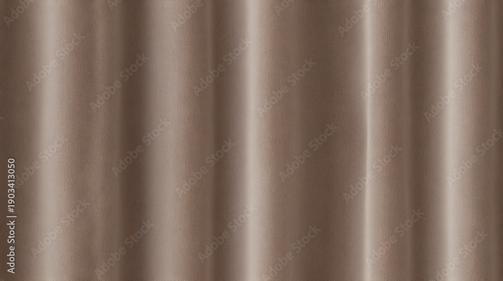 Fototapeta premium SEAMLESS background of light brown velvet, curtains or fabric texture, soft and shiny textile, elegant interior, luxury home decor, repeating pattern. 