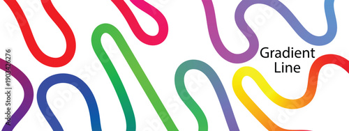 Hand drawn bold grunge wavy and swirled brush strokes.