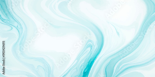 Vector Abstract Aqua: Captivating abstract swirl of aqua hues, reminiscent of flowing water, perfect for adding a touch of elegance and serenity. Design