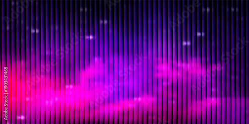 Colorful gradient background with ripple effect in blue, yellow, pink, and purple creates an aesthetic backdrop