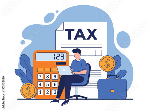 Tax Calculation and Financial Accounting