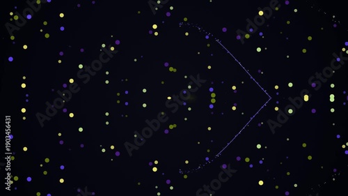 A starry night sky with a subtle motion effect, capturing the celestial beauty of the universe in a video perspective.