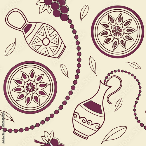 Traditional Moroccan Ceramic Patterns and Pottery Designs