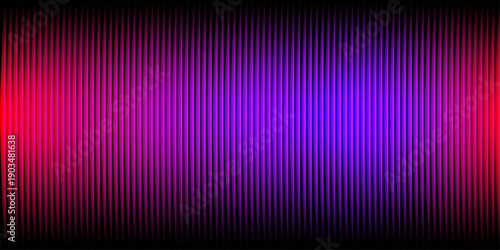 Abstract Neon Glass Light Line Background in Pink and Purple Gradient Glow, Modern Futuristic Design Texture.