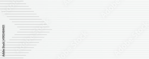 Abstract black horizontal lines with tapered wave effect, creating a modern optical illusion pattern for stylish backgrounds and contemporary graphic design.