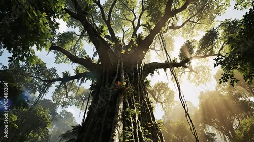 Giant ancient forest tree.