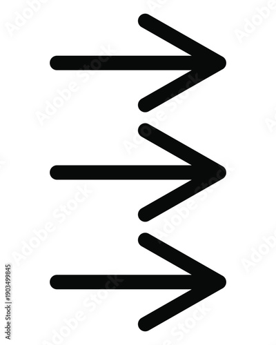 Black arrow icon set. Arrow. cursor. Modern simple arrows.Vector illustration.