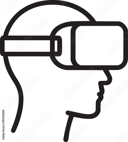 Virtual reality VR headset goggles for immersive gaming