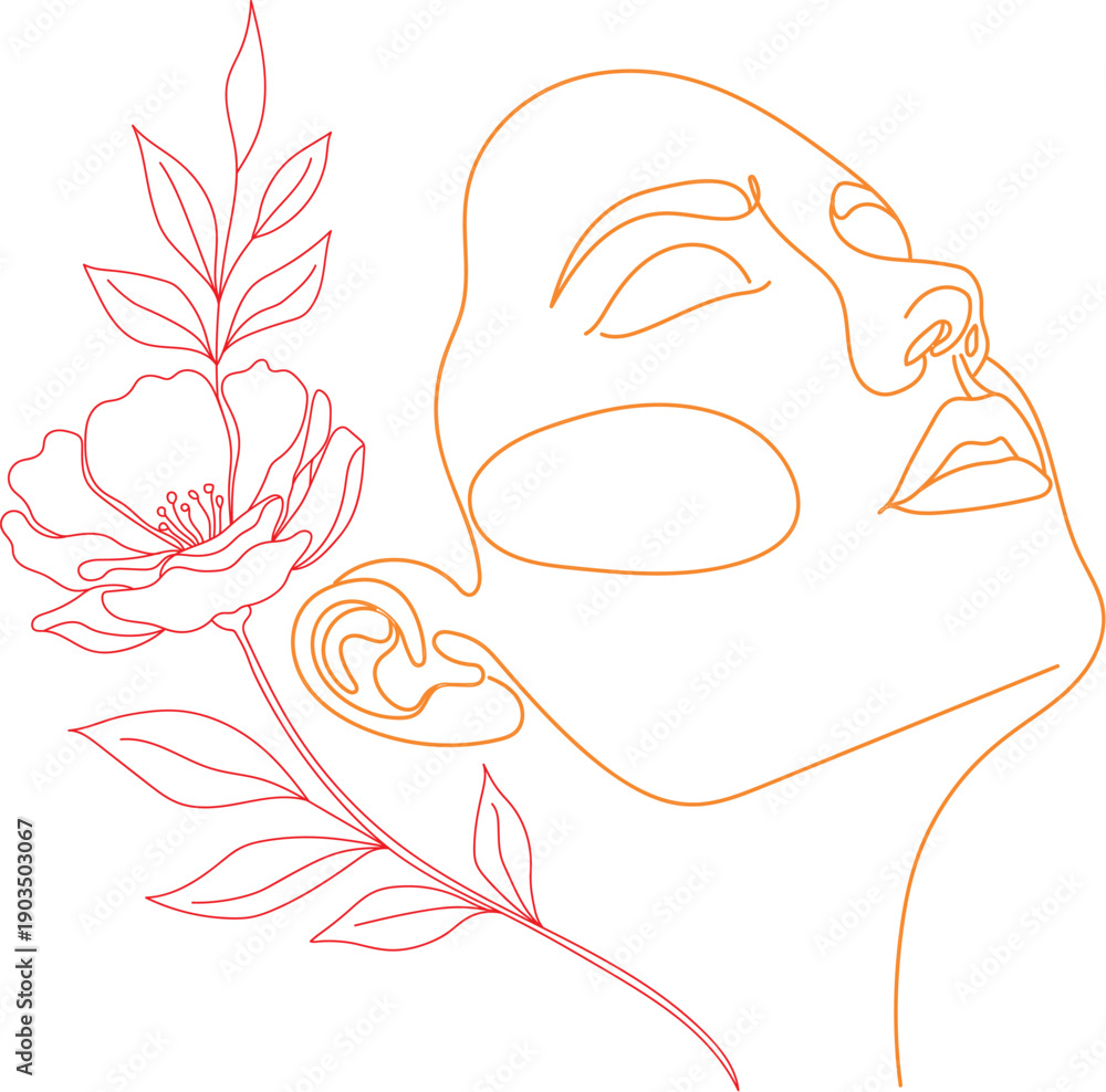 Obraz premium Empowering women on international women's day with floral tribute