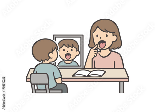 minimal stock vector icon flat clipart muted pastel colors low saturation low contrast simple geometric shapes clean edges consistent proportions minimal facial features child sitting at