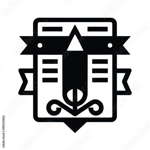 Typography Selection Creative Icon