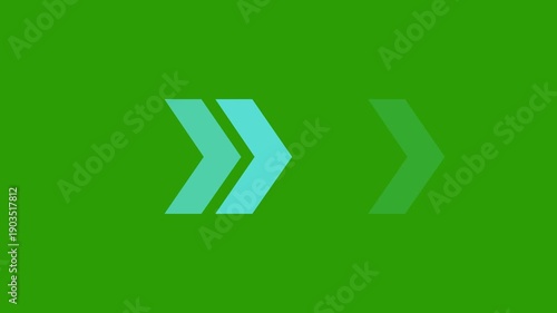 Arrow Loop Animation video direction concept. Arrow Loop Animation direction concept. colorful arrow icon concept on a black background.4k video animation
