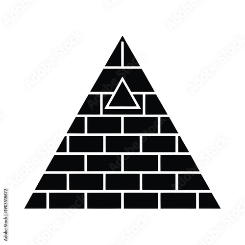 Ancient Ur Brick Symbol Icon