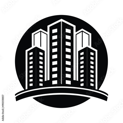 Urban Condo Block Background Scene