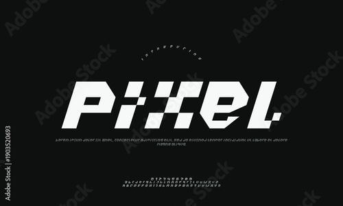 Minimalist Pixel Art Square Icon Design Representing Digital Technology and Creative Imaging Concepts