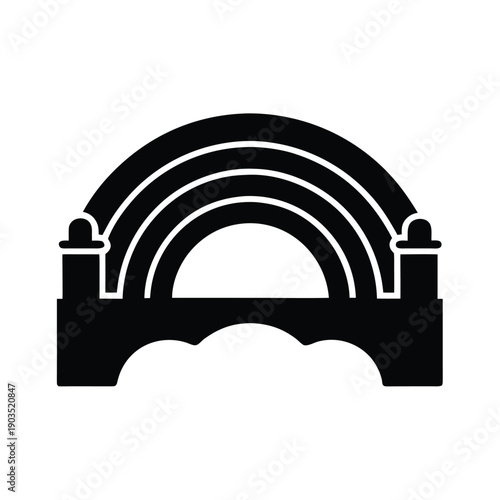 Valhalla Bridge Rainbow Myth Icon