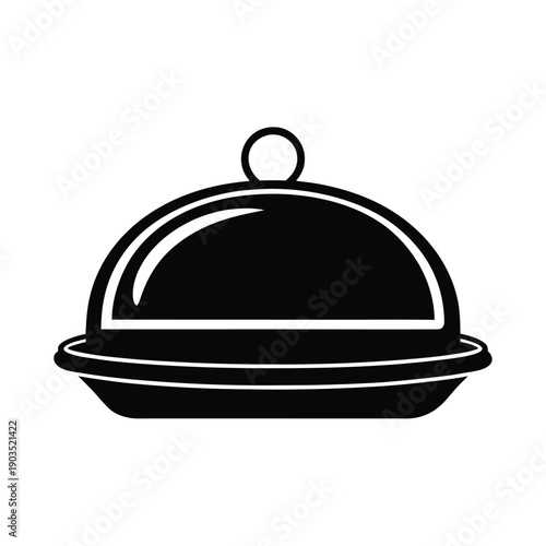 Vector Butter Dish Kitchen Icon