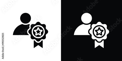 Expert Icon Sheet Black And White