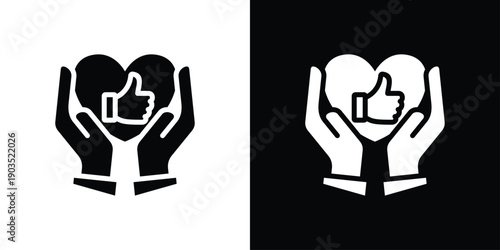Respect Icon Sheet Black And White