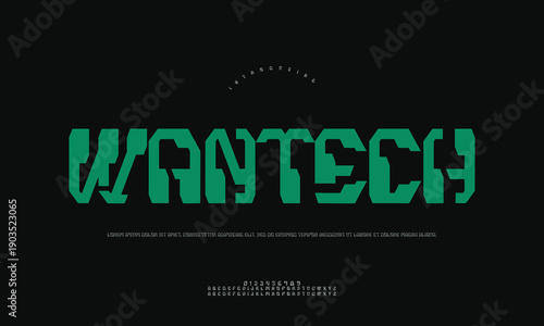 Futuristic Wide Area Network Technology Concept with Interconnected Digital Lines and Global Data Flow, Emphasizing Connectivity.