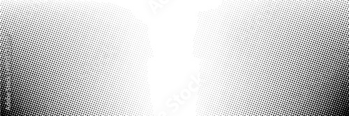 Grunge halftone gradient background. Faded grit noise texture. White and black sand wallpaper. Retro pixelated backdrop. Anime or manga style comic overlay. Vector graphic design textured template