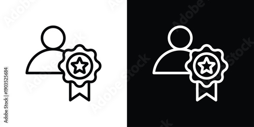 Expert Icon Sheet Black And White