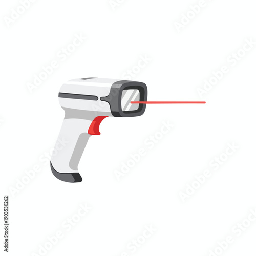 Infrared Thermometer Gun with Red Laser Beam