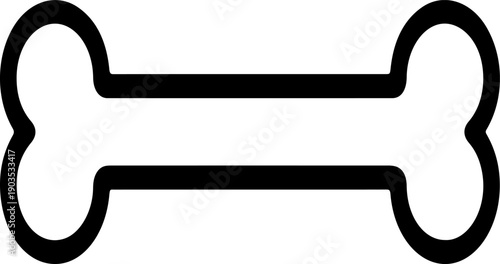 vector black silhouette of a dog