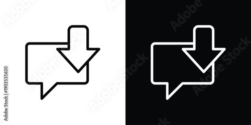 Input Icon Sheet Black And White
